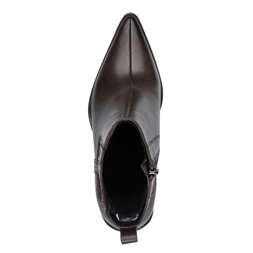 Tamaris 1-25359-47 342 Boot Heel - MAHOGANY