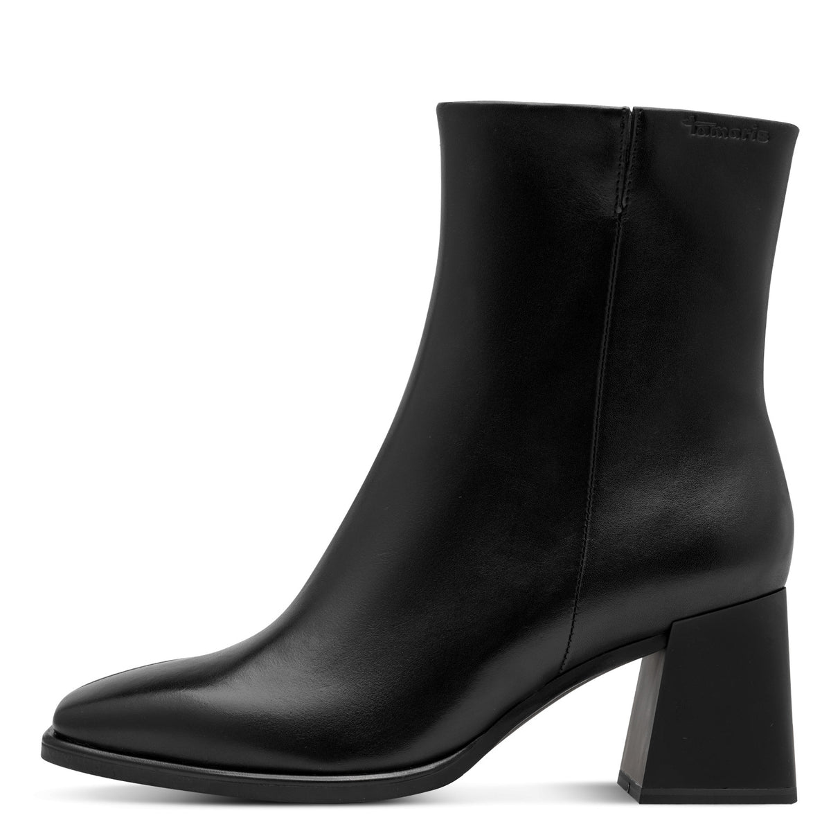 Tamaris 1-25392-47 003 Boot Heel - BLACK LEATHER
