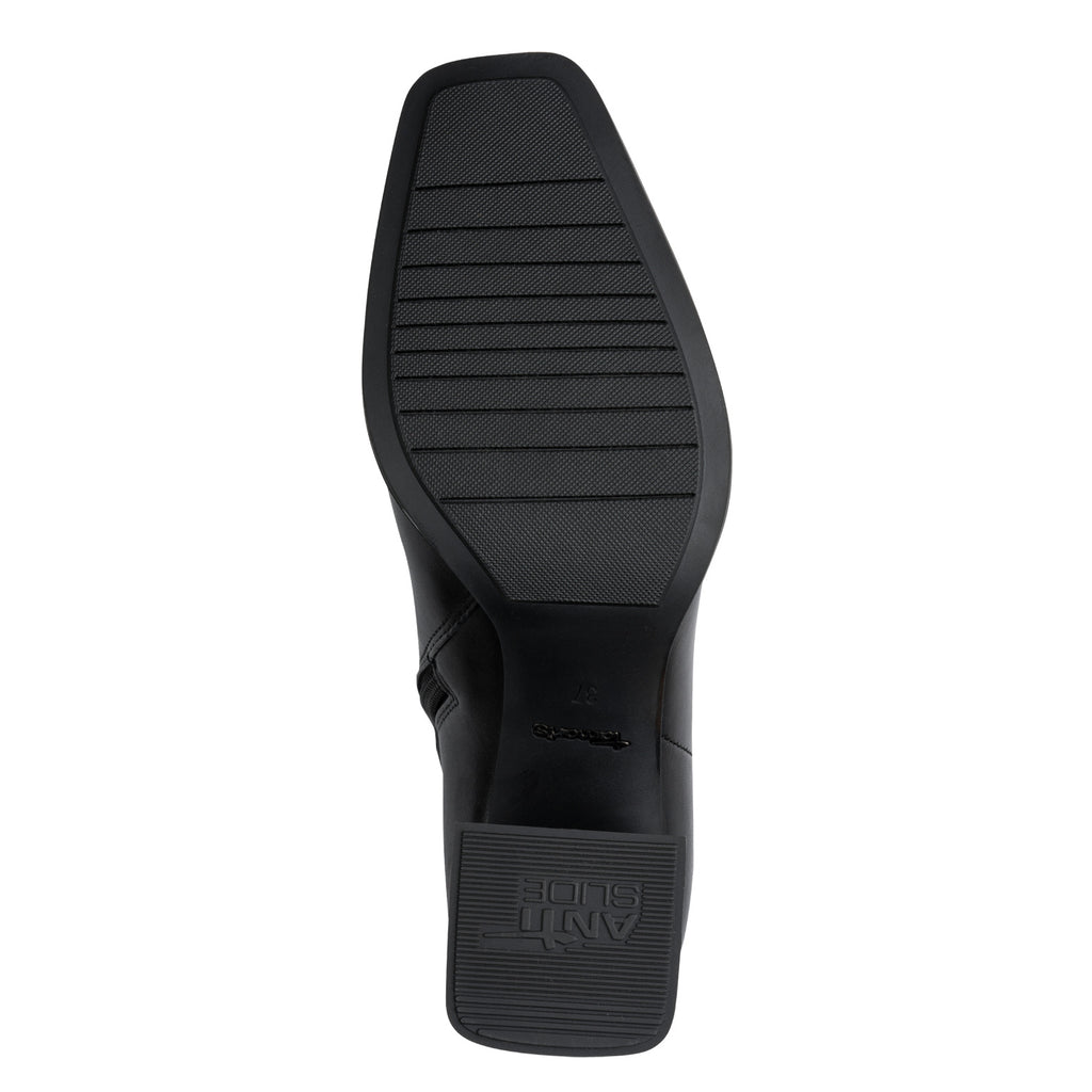 Tamaris 1-25392-47 003 Boot Heel - BLACK LEATHER