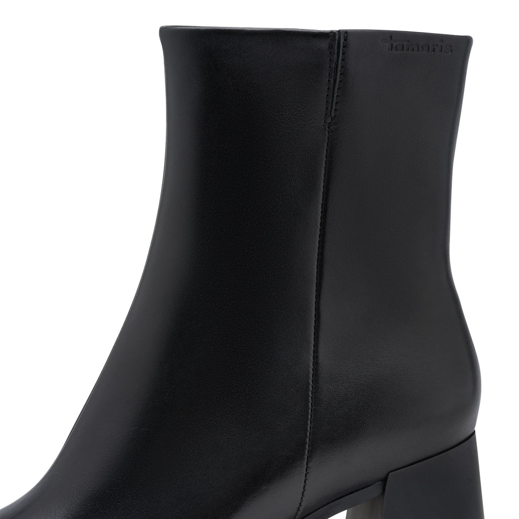 Tamaris 1-25392-47 003 Boot Heel - BLACK LEATHER