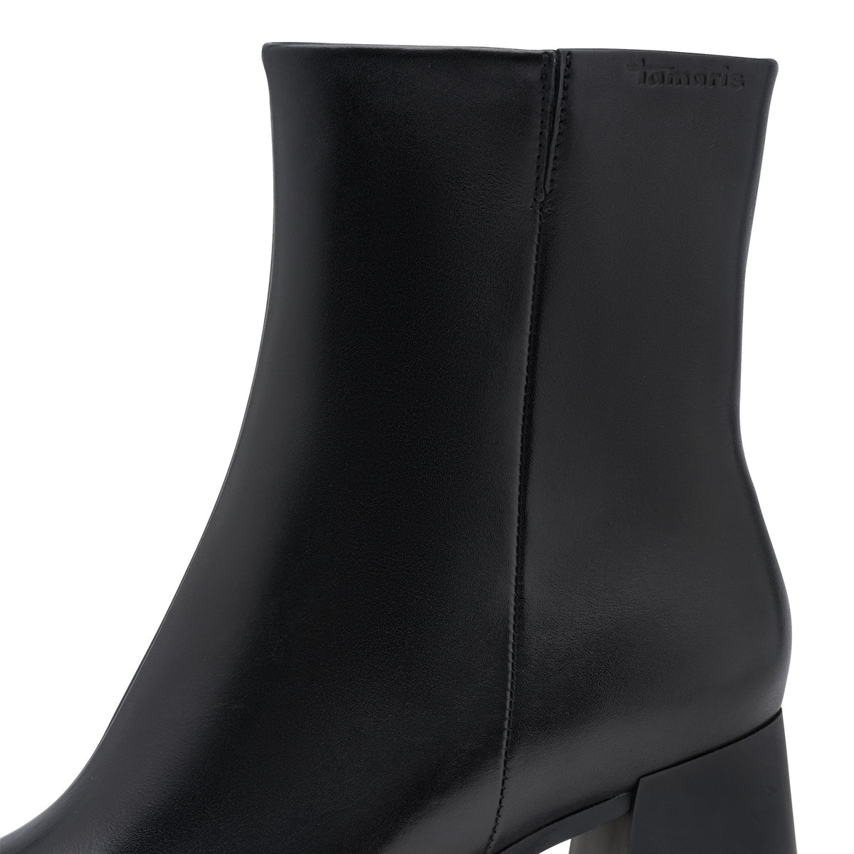 Tamaris 1-25392-47 003 Boot Heel - BLACK LEATHER