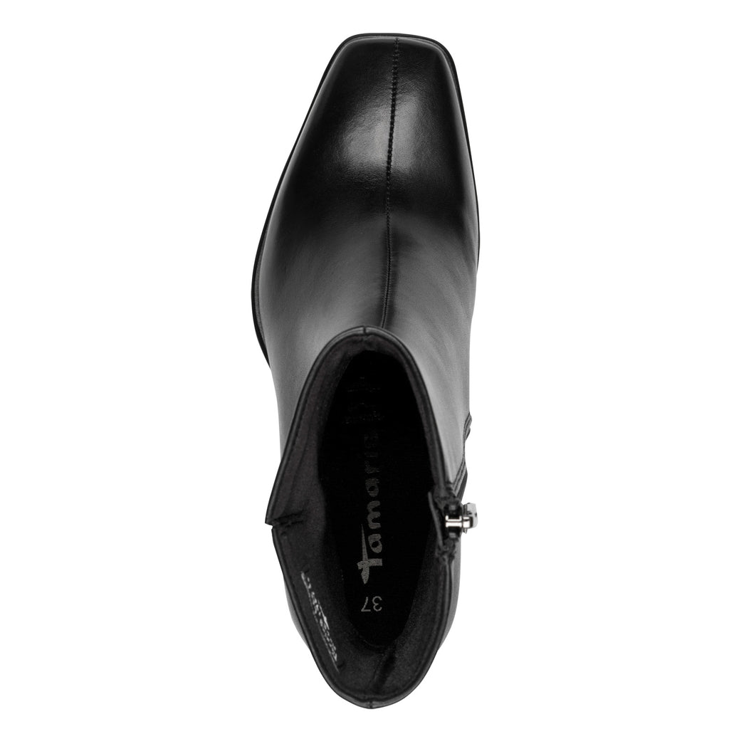 Tamaris 1-25392-47 003 Boot Heel - BLACK LEATHER