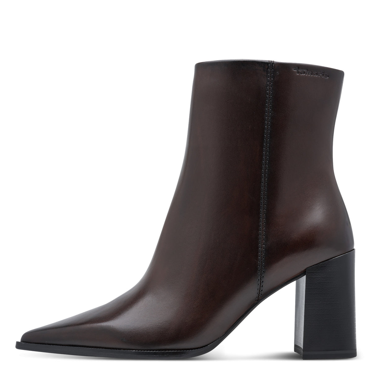 Tamaris 1-25394-47 342 Boot Heel - MAHOGANY
