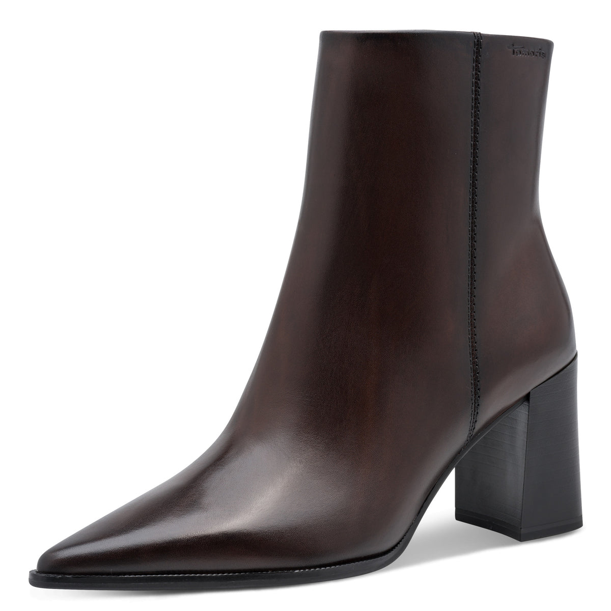 Tamaris 1-25394-47 342 Boot Heel - MAHOGANY