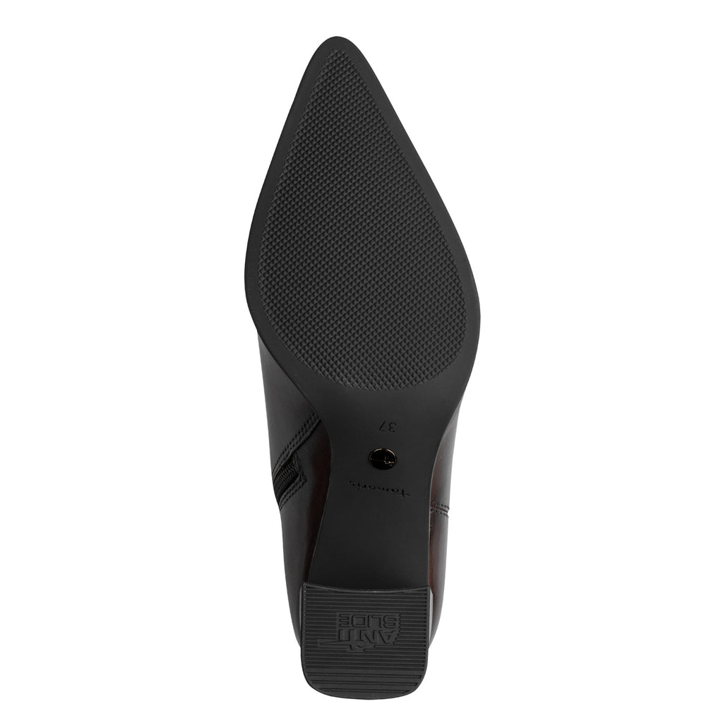 Tamaris 1-25394-47 342 Boot Heel - MAHOGANY