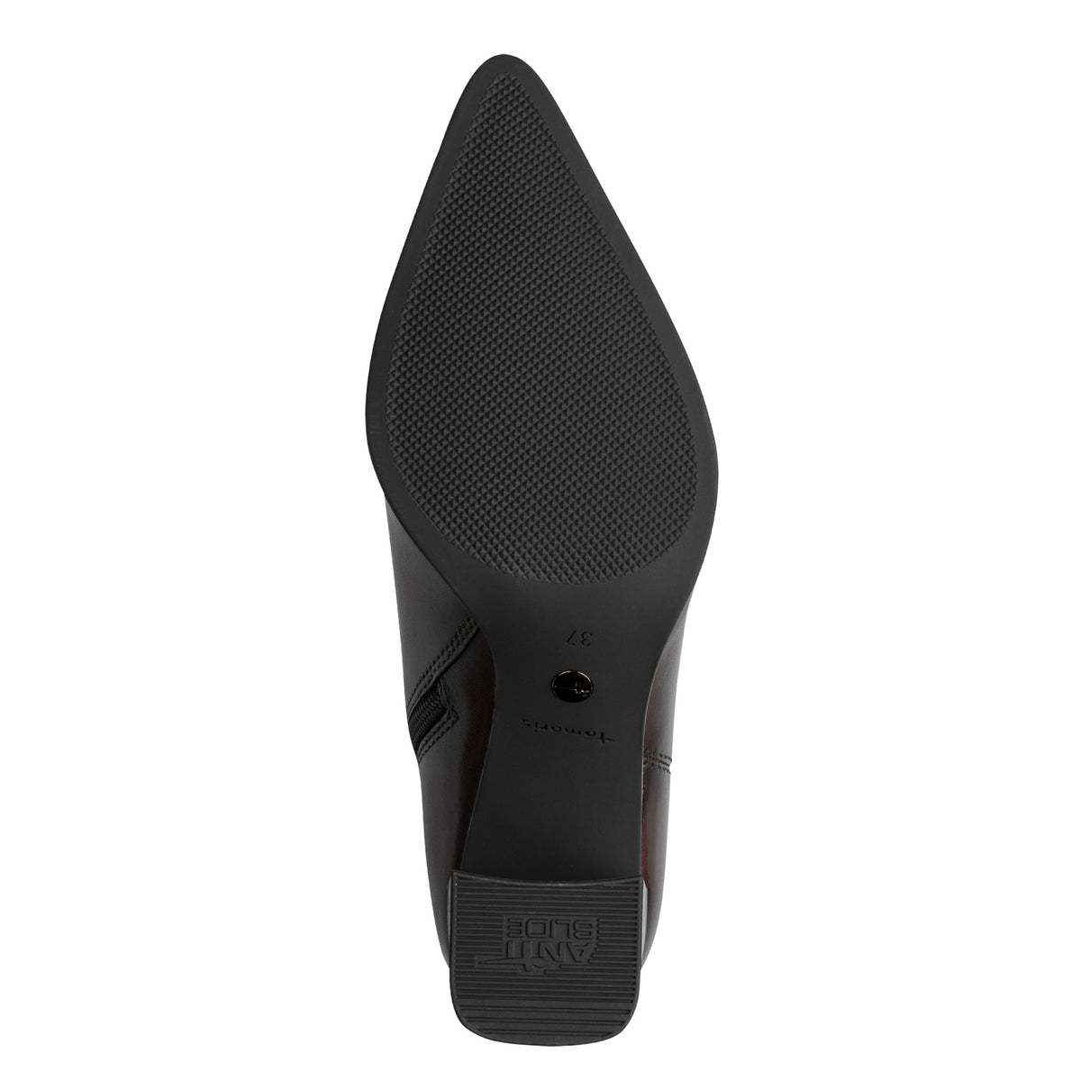 Tamaris 1-25394-47 342 Boot Heel - MAHOGANY