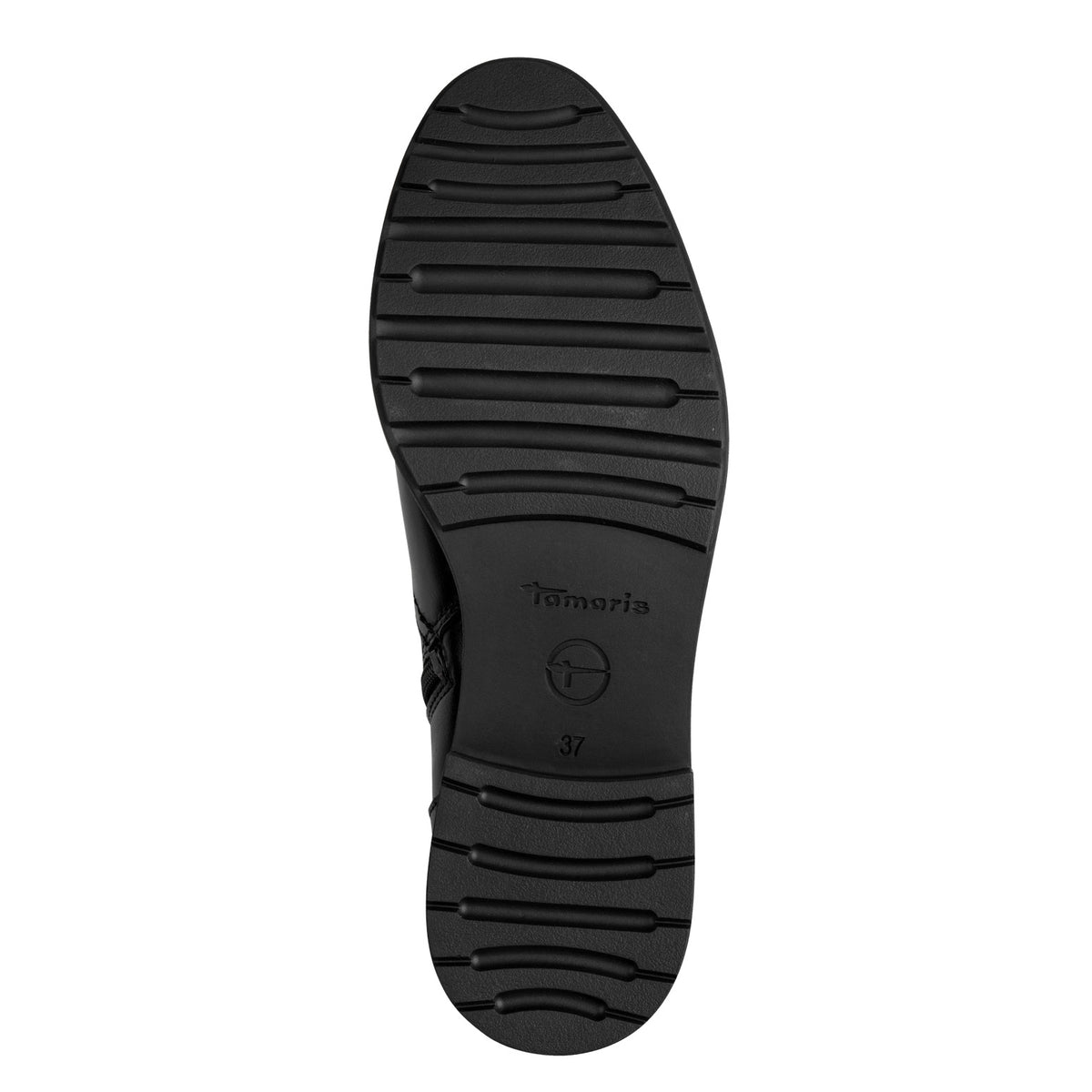 Tamaris 1-25534-47 001 Long Boot Flat - BLACK