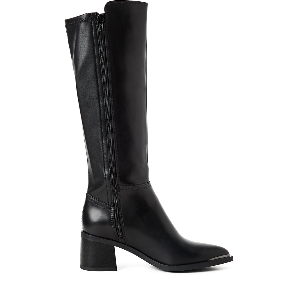 Tamaris 1-25540-45 001 Long Boot Heel - BLACK