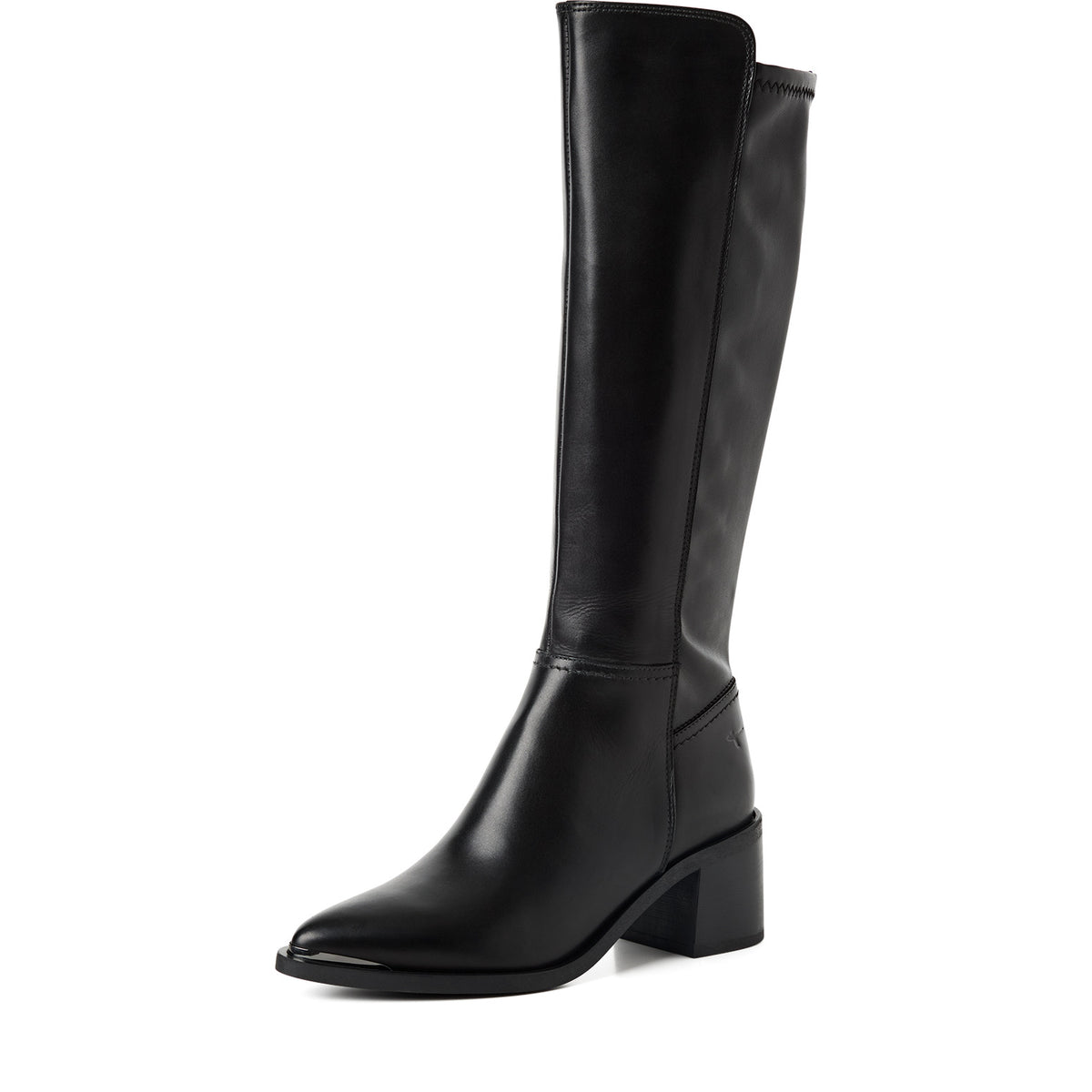 Tamaris 1-25540-45 001 Long Boot Heel - BLACK