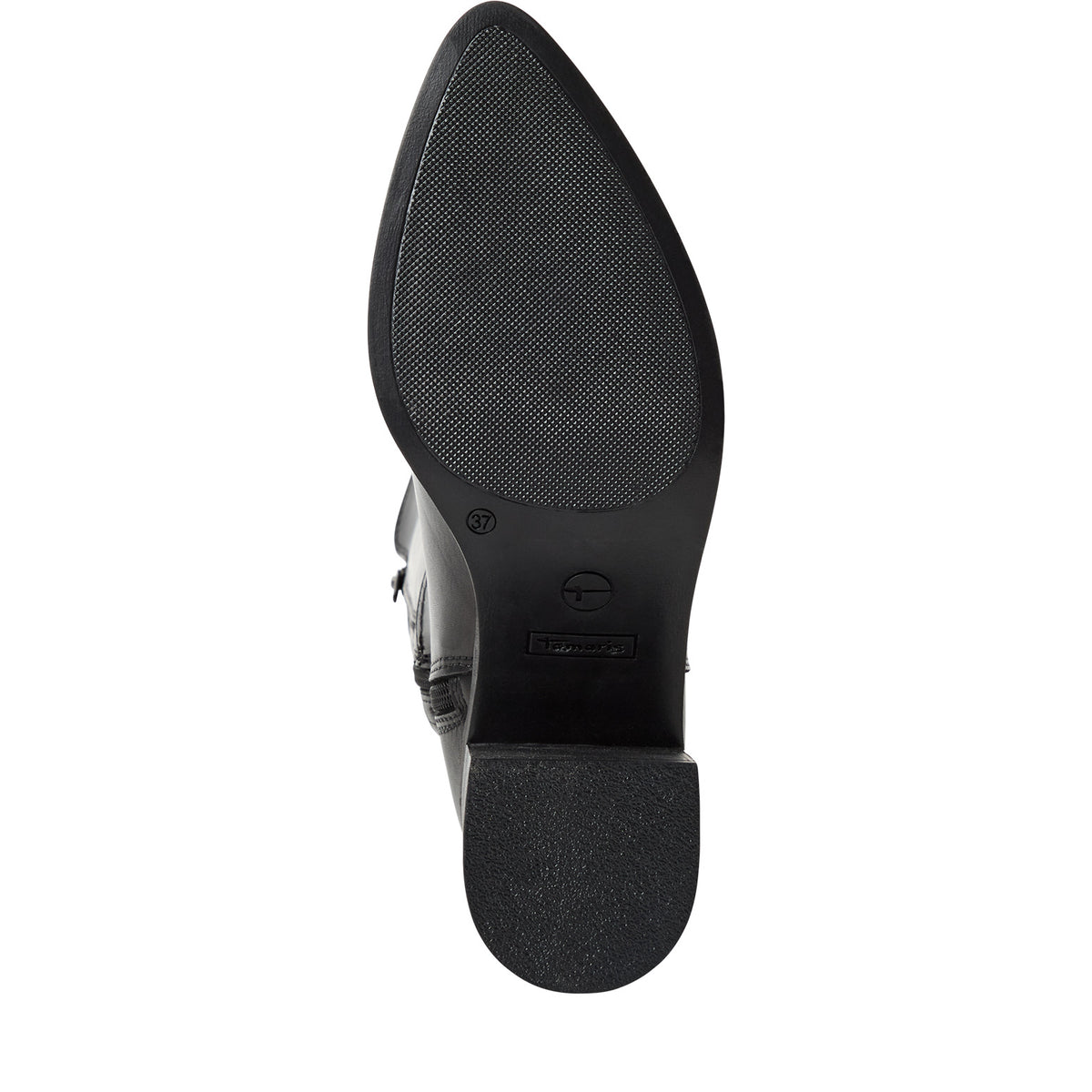 Tamaris 1-25540-45 001 Long Boot Heel - BLACK