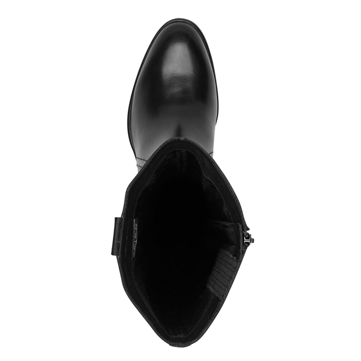 Tamaris 1-25566-47 001 Long Boot Heel - BLACK