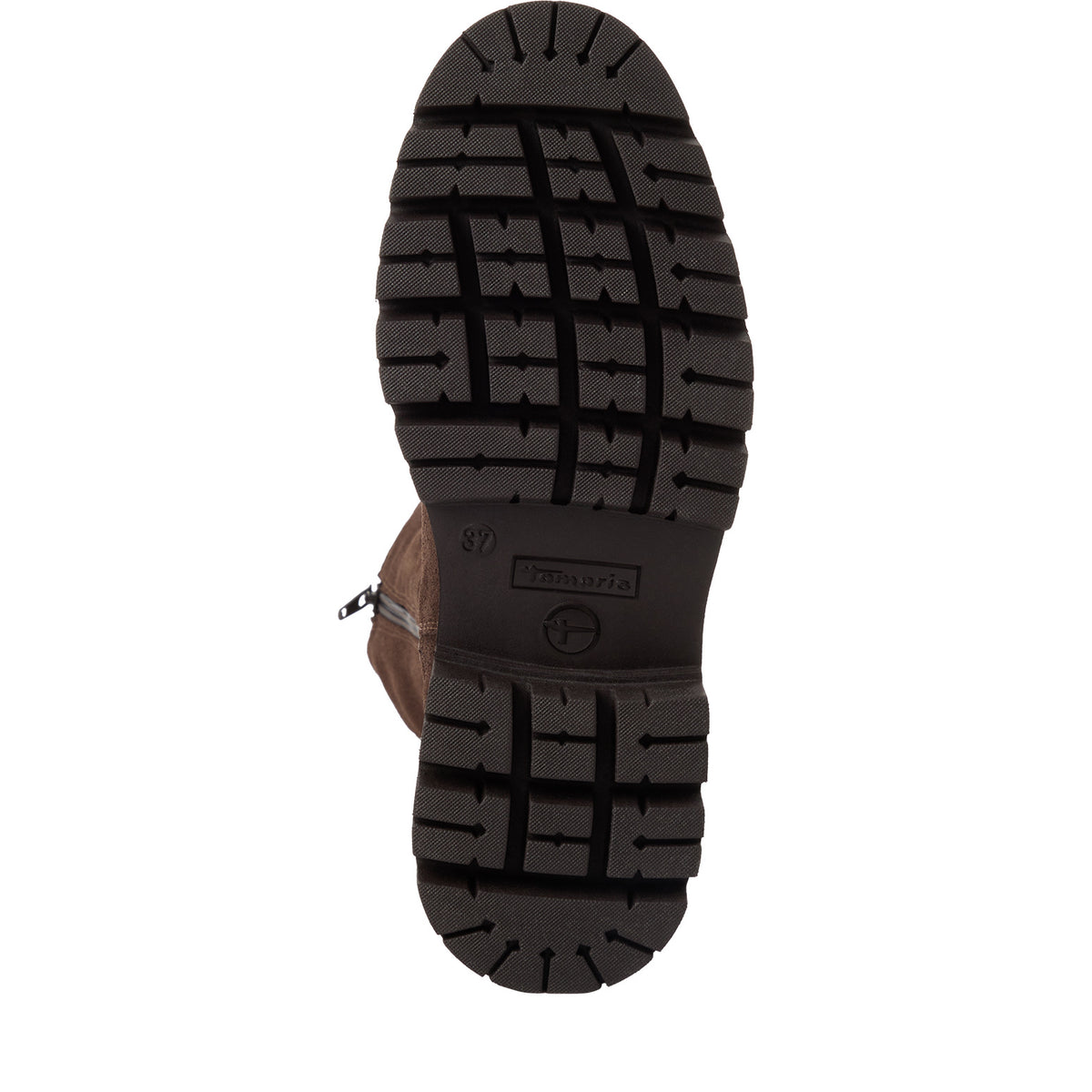 Tamaris 1-25608-41 347 Long Boot Flat - MOCCA SUEDE