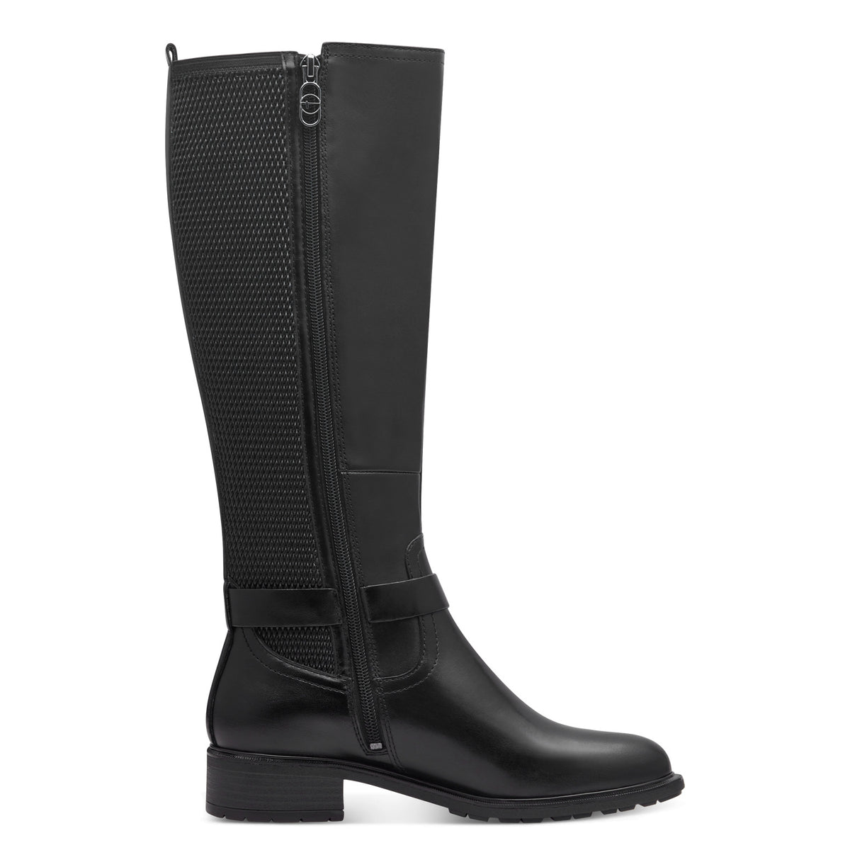 Tamaris 1-25618-43 001 Long Boot Flat - BLACK