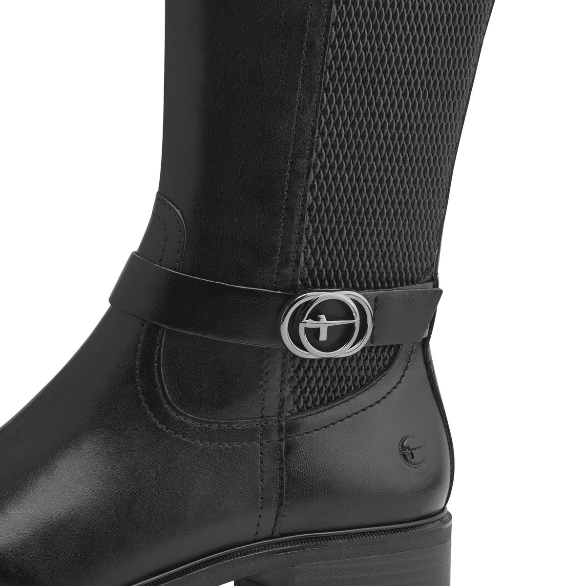 Tamaris 1-25618-43 001 Long Boot Flat - BLACK