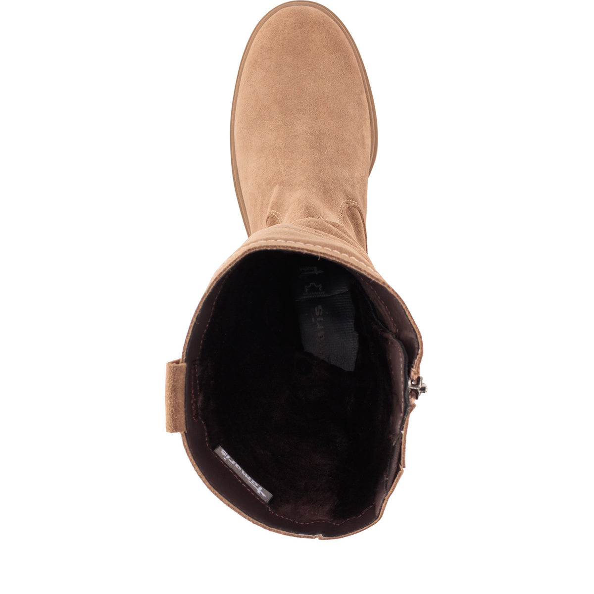 Tamaris 1-25624-47 300 Long Boot Heel - BROWN