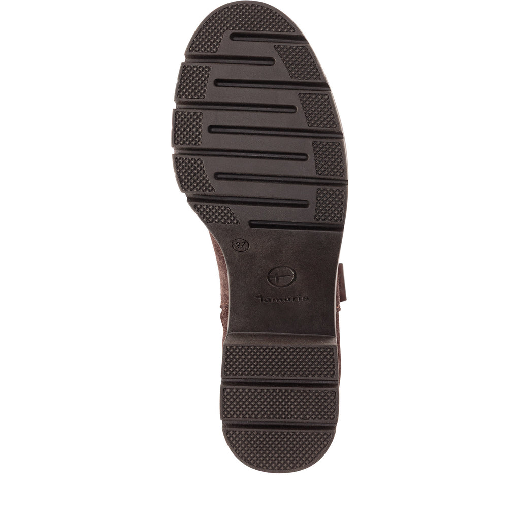 Tamaris 1-25624-47 304 Long Boot Heel - MOCCA