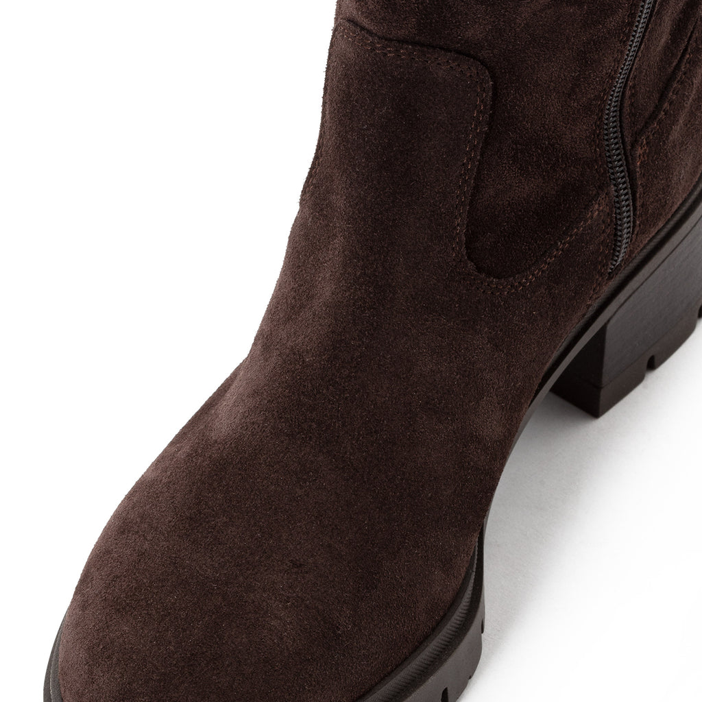 Tamaris 1-25624-47 304 Long Boot Heel - MOCCA