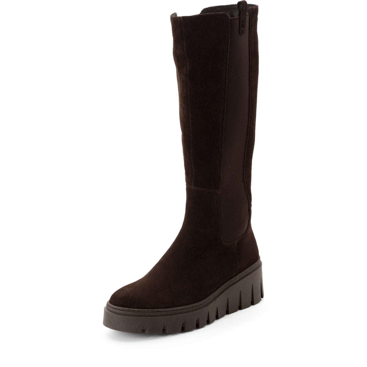 Tamaris 1-25633-47 304 Long Boot Flat - MOCCA