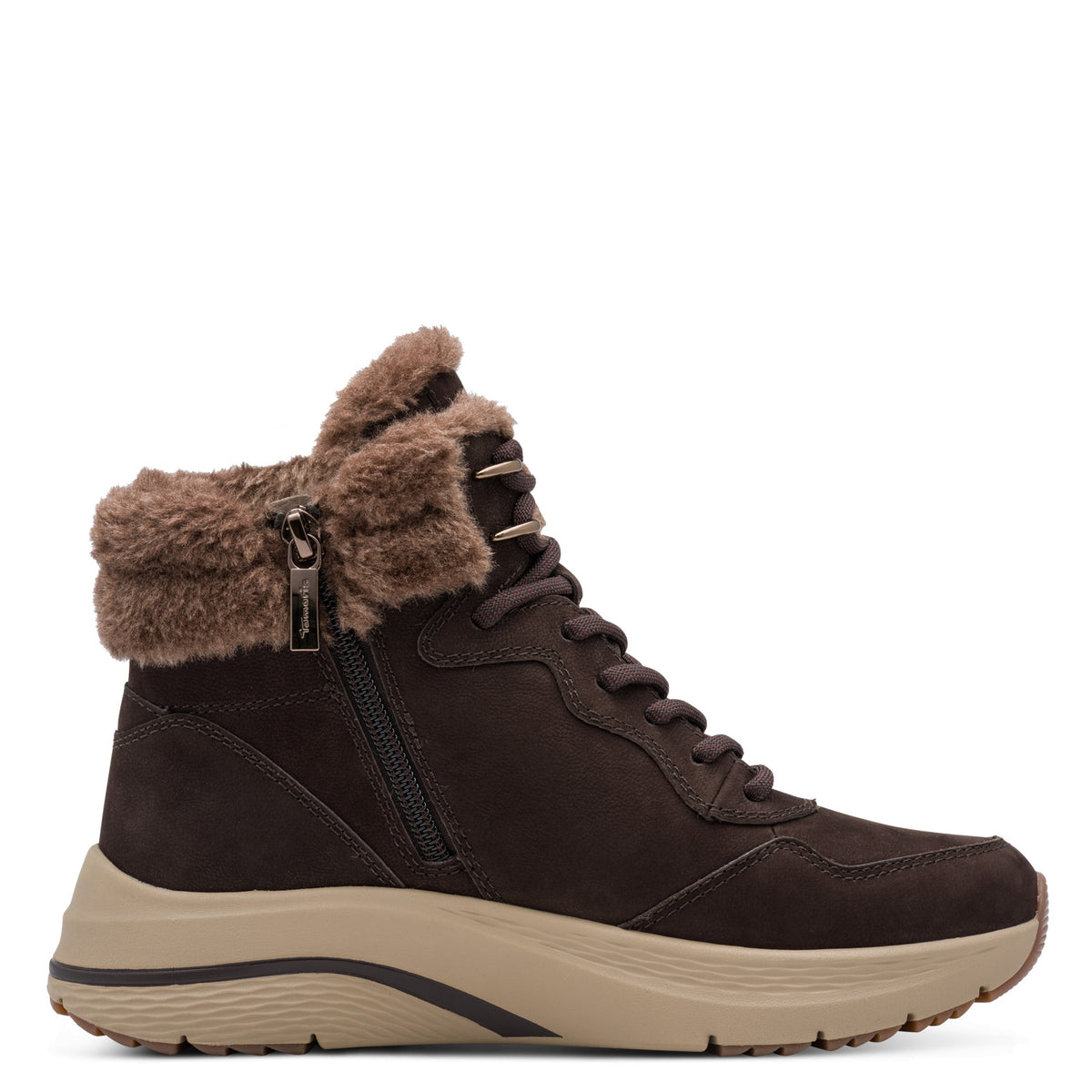 Tamaris 1-26279-47 304 WL Lace Boot - MOCCA