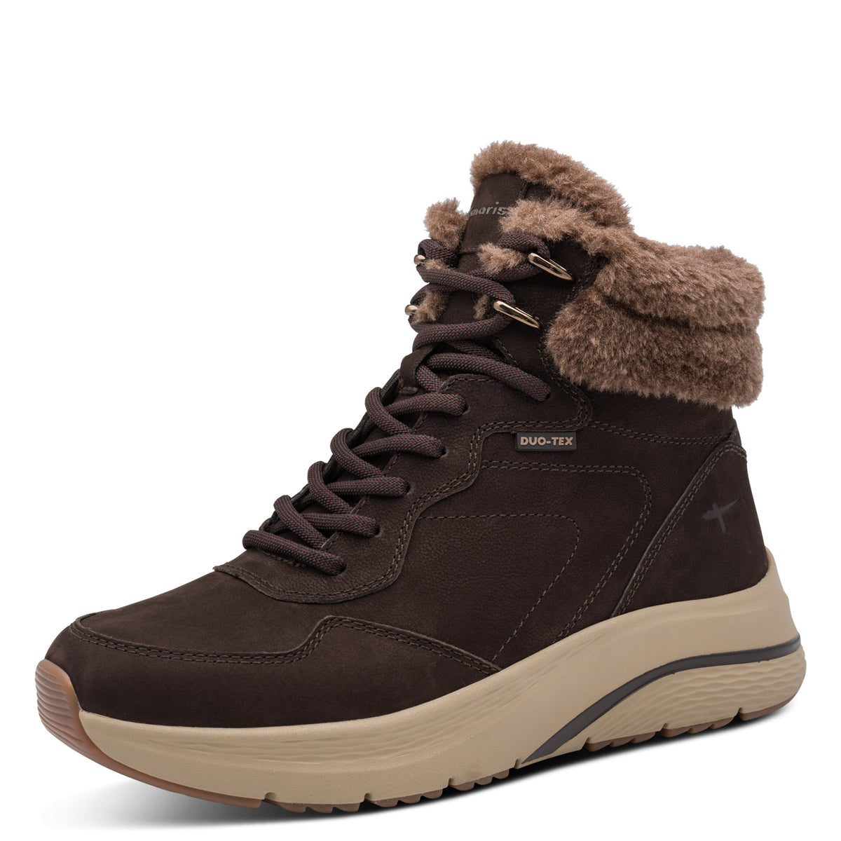 Tamaris 1-26279-47 304 WL Lace Boot - MOCCA