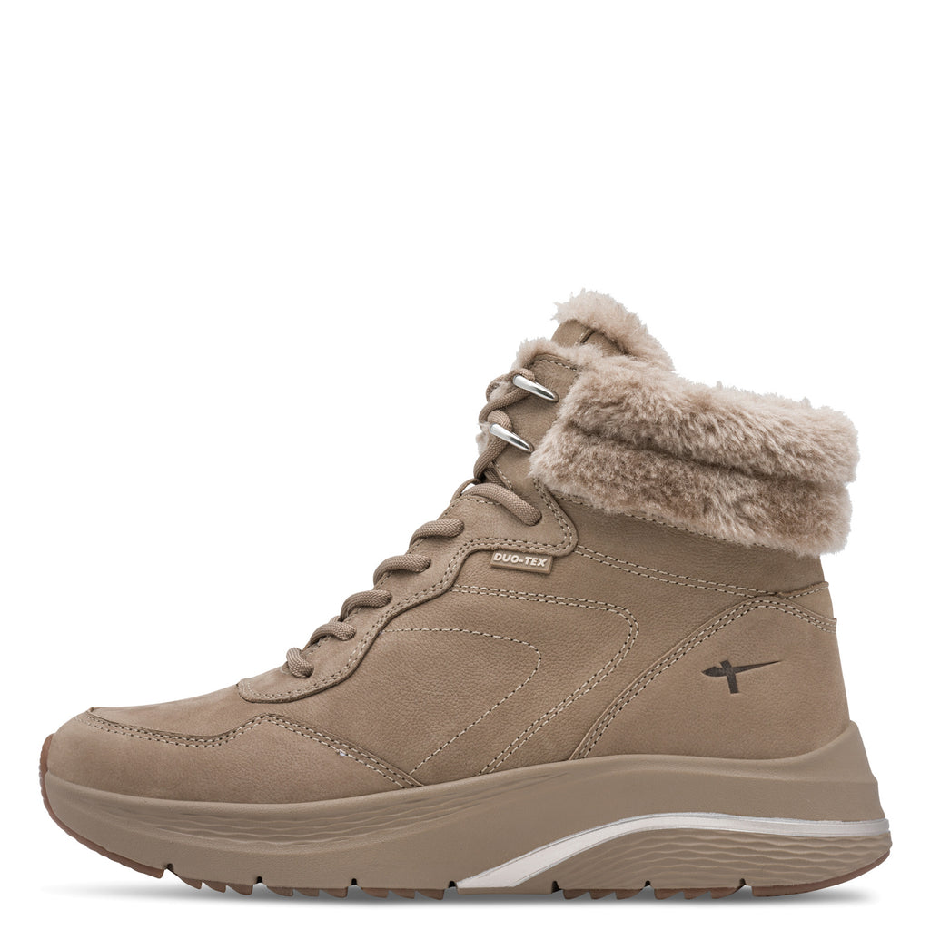 Tamaris 1-26279-47 341 WL Lace Boot - TAUPE