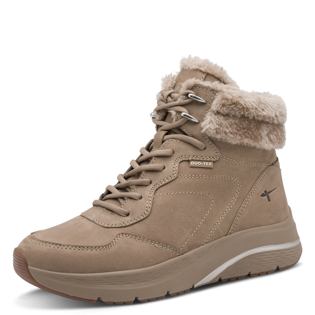 Tamaris 1-26279-47 341 WL Lace Boot - TAUPE