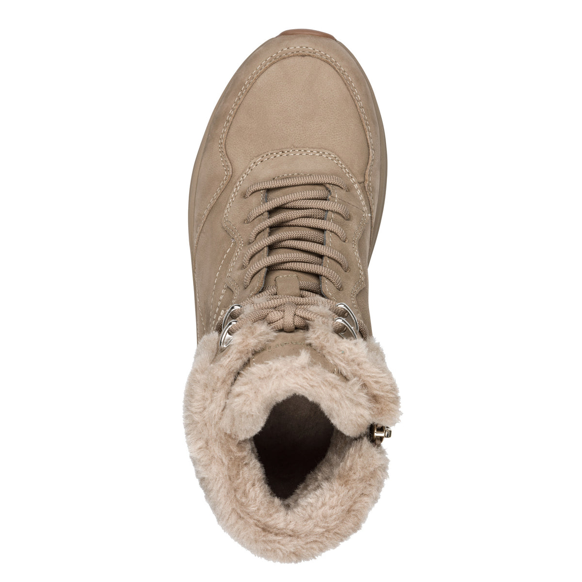 Tamaris 1-26279-47 341 WL Lace Boot - TAUPE