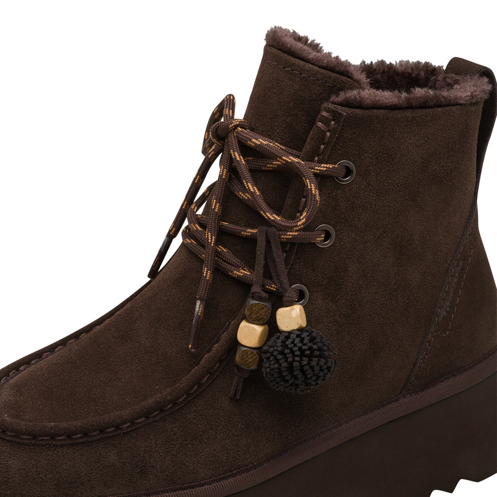 Tamaris 1-26285-47 304 WL Lace Boot - MOCCA