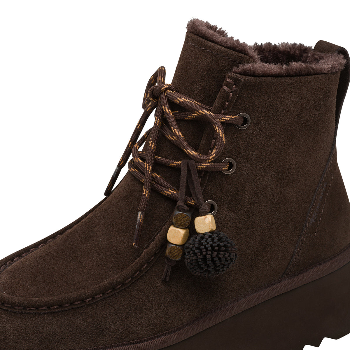 Tamaris 1-26285-47 304 WL Lace Boot - MOCCA