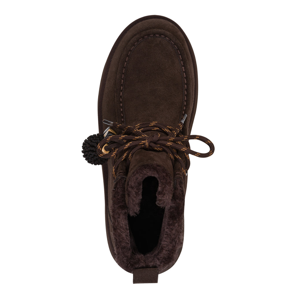 Tamaris 1-26285-47 304 WL Lace Boot - MOCCA