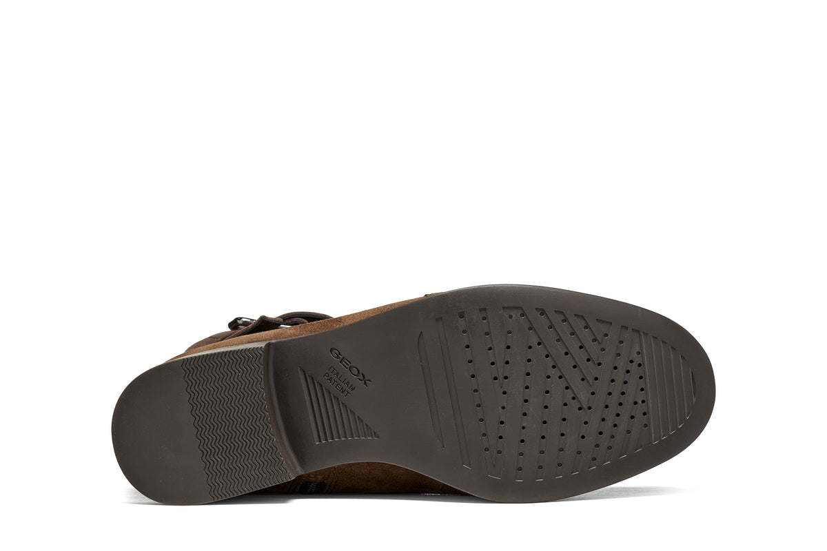 Geox D6819B D CAMEXIA WPF - DK BROWN/MAHOGANY