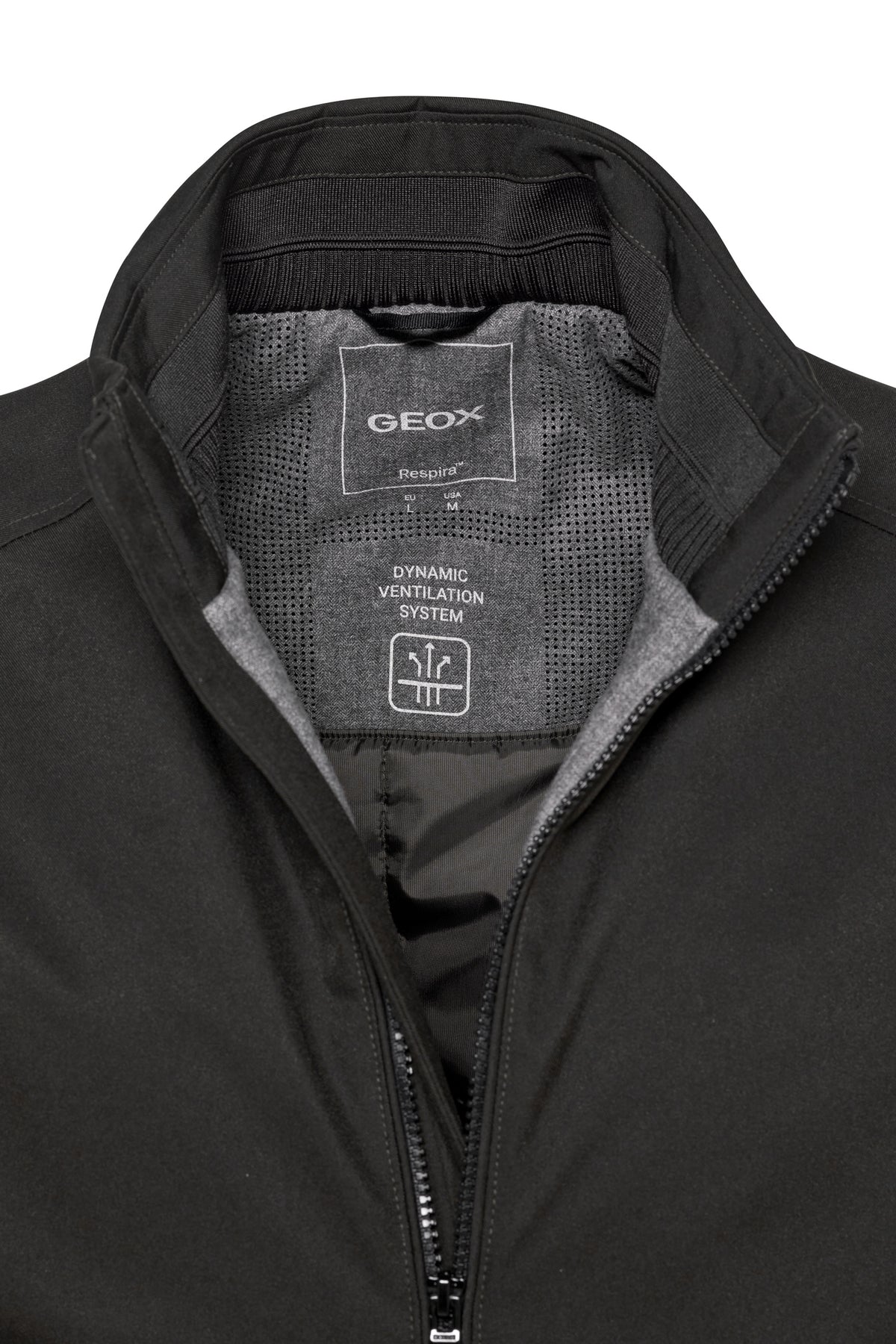 Geox M6620C M VINCIT BOMBER - RECYCLE HEAV - BLACK