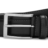 Timberland TB0A1DF90011 Birch Point Adjustable Leather Belt BLACK