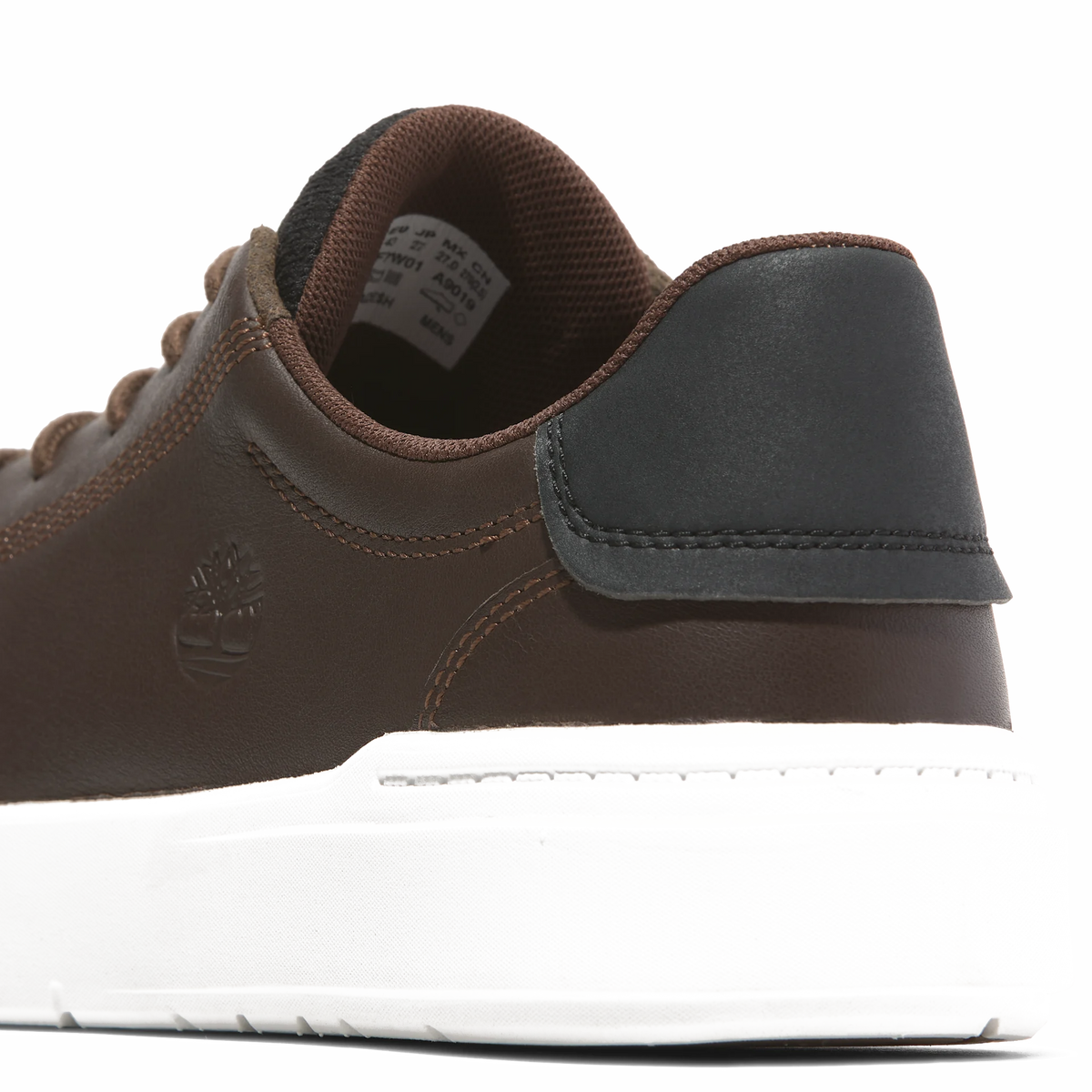 Timberland TB0A41F7W011 Seneca Bay LOW LACE UP SNEAKER DARK BROWN FULL GRAIN