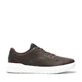 Timberland TB0A41F7W011 Seneca Bay LOW LACE UP SNEAKER DARK BROWN FULL GRAIN