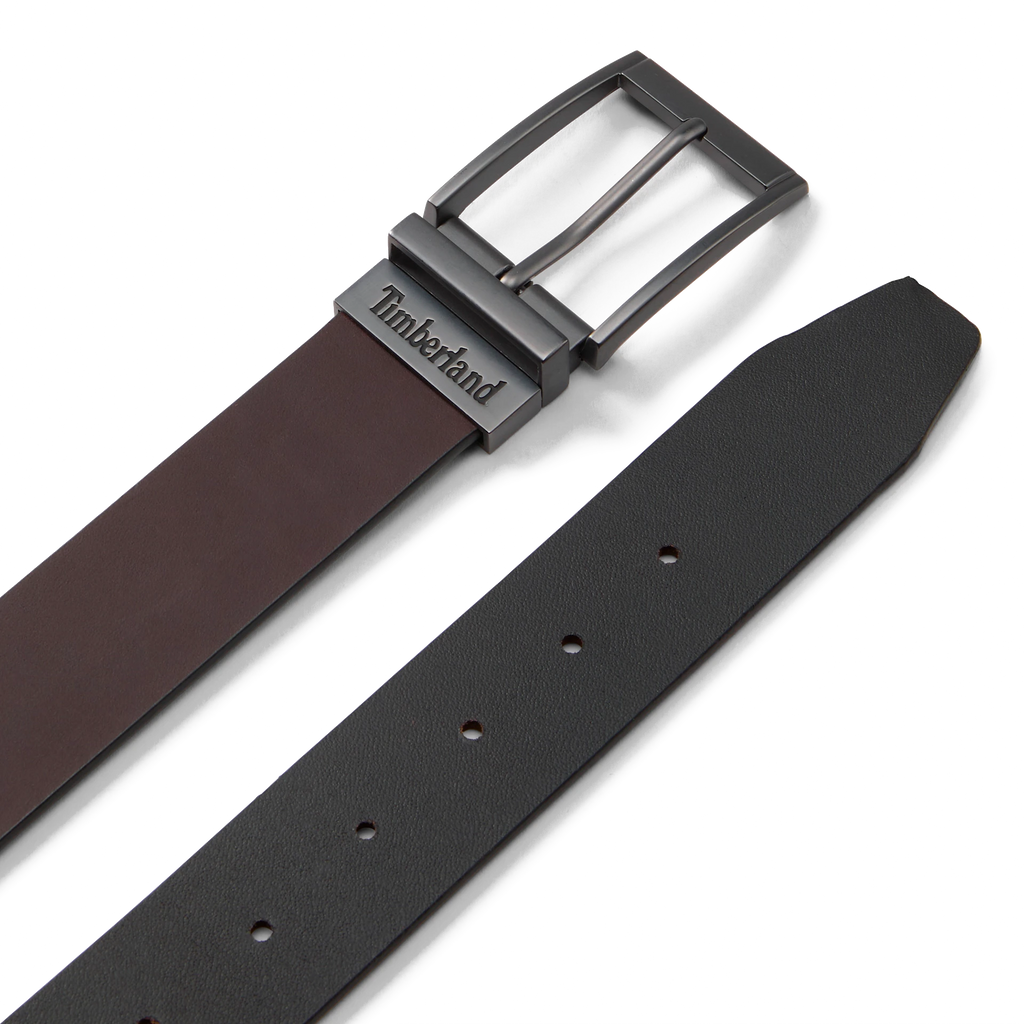 Timberland TB0A5PYD2141 Bartley Bartley 38mm Classic Reversible Belt BROWN