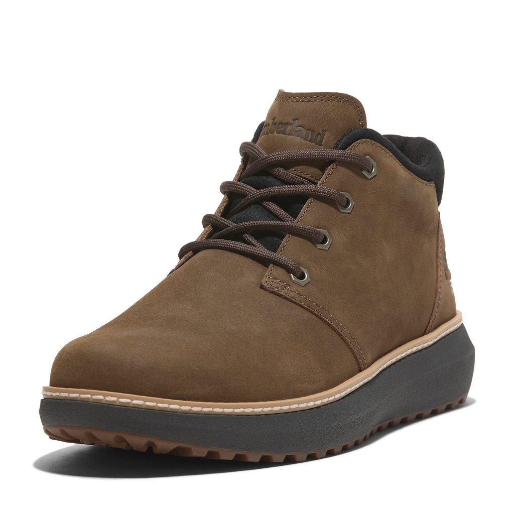 Timberland TB0A69Q5W071 HUDSON ROAD MID LACE UP CHUKKA BOOT DARK BROWN NUBUCK