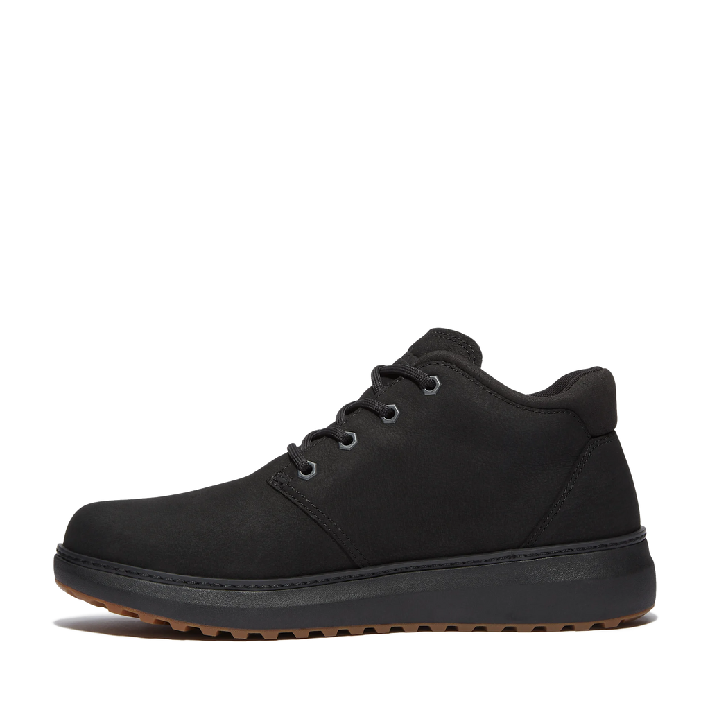 Timberland TB0A6A8NW051 HUDSON ROAD MID LACE UP GTX CHUKKA BOOT BLACK NUBUCK