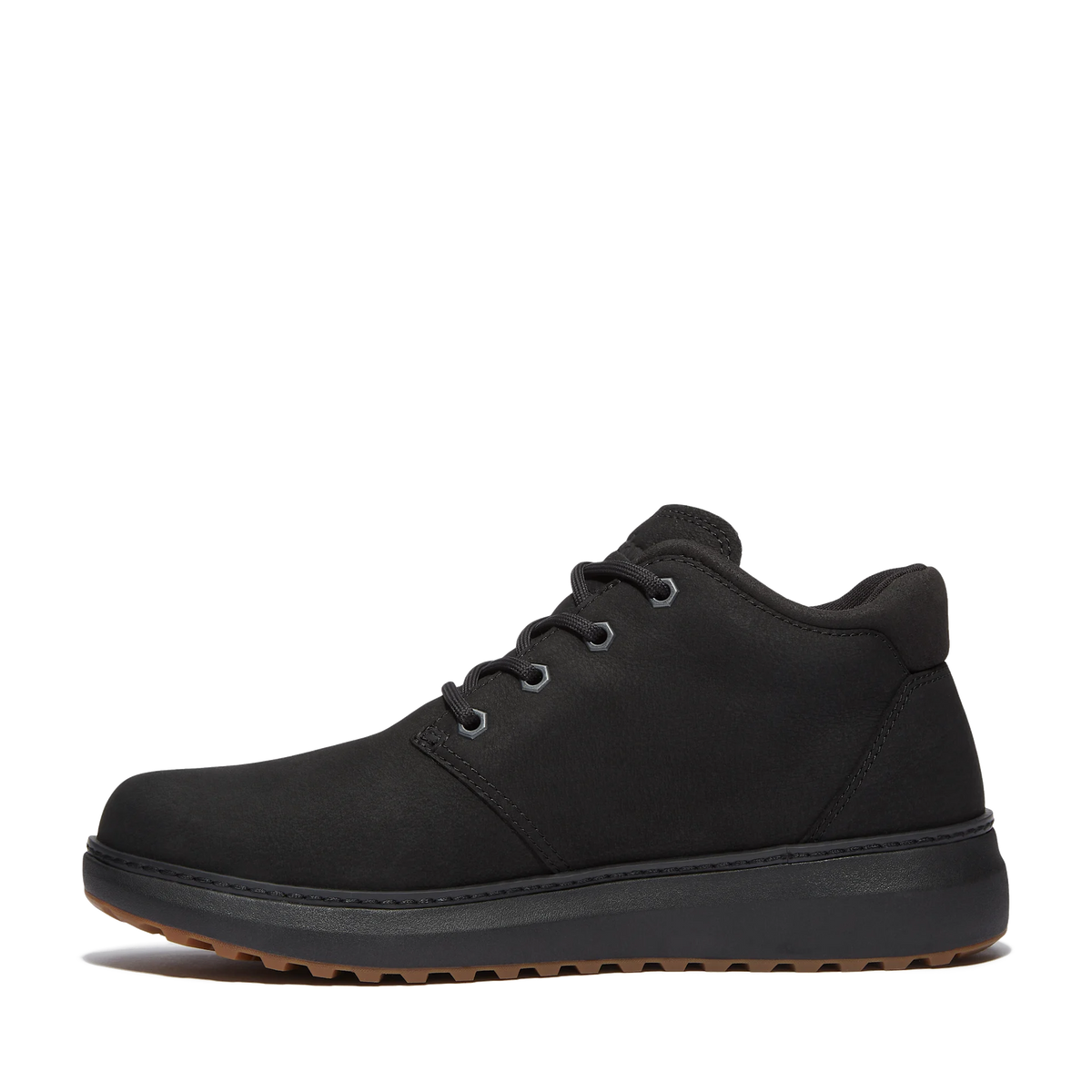 Timberland TB0A6A8NW051 HUDSON ROAD MID LACE UP GTX CHUKKA BOOT BLACK NUBUCK