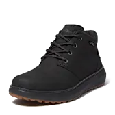 Timberland TB0A6A8NW051 HUDSON ROAD MID LACE UP GTX CHUKKA BOOT BLACK NUBUCK