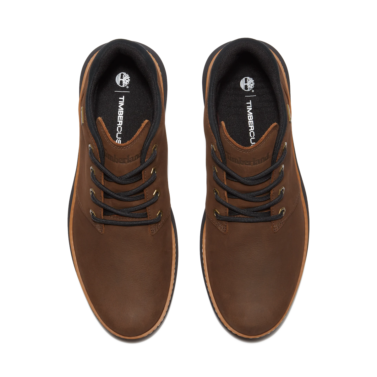 Timberland TB0A6A8NW071 HUDSON ROAD MID LACE UP GTX CHUKKA BOOT DARK BROWN NUBUCK
