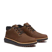 Timberland TB0A6A8NW071 HUDSON ROAD MID LACE UP GTX CHUKKA BOOT DARK BROWN NUBUCK