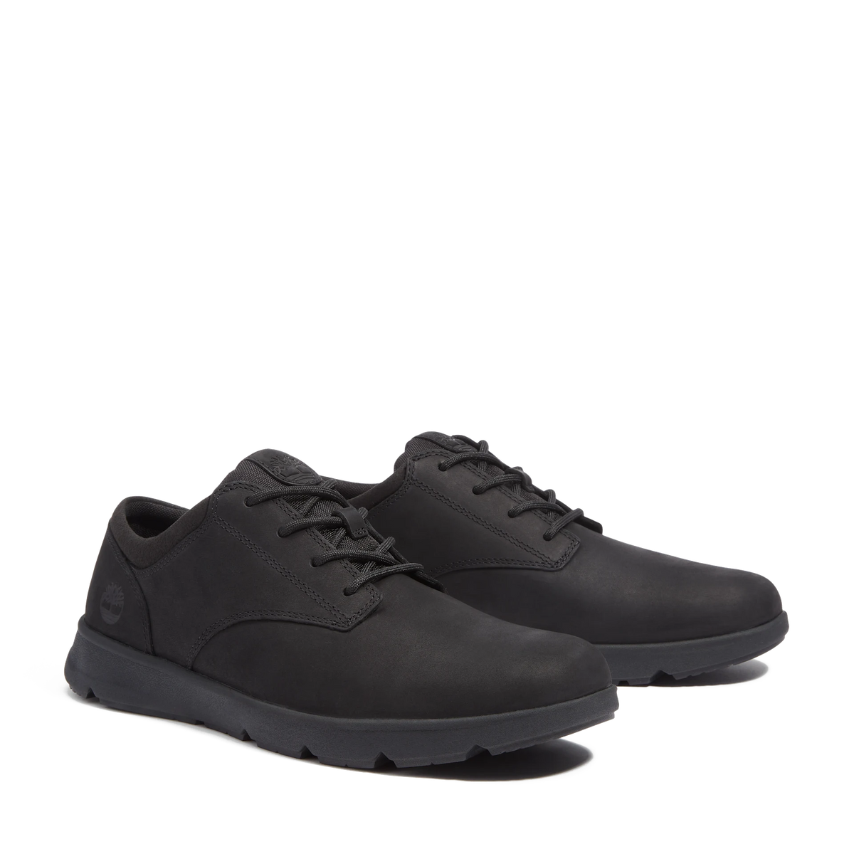 Timberland TB0A6C8EEL31 PARKER STREET LOW LACE UP SNEAKER BLACKOUT NUBUCK
