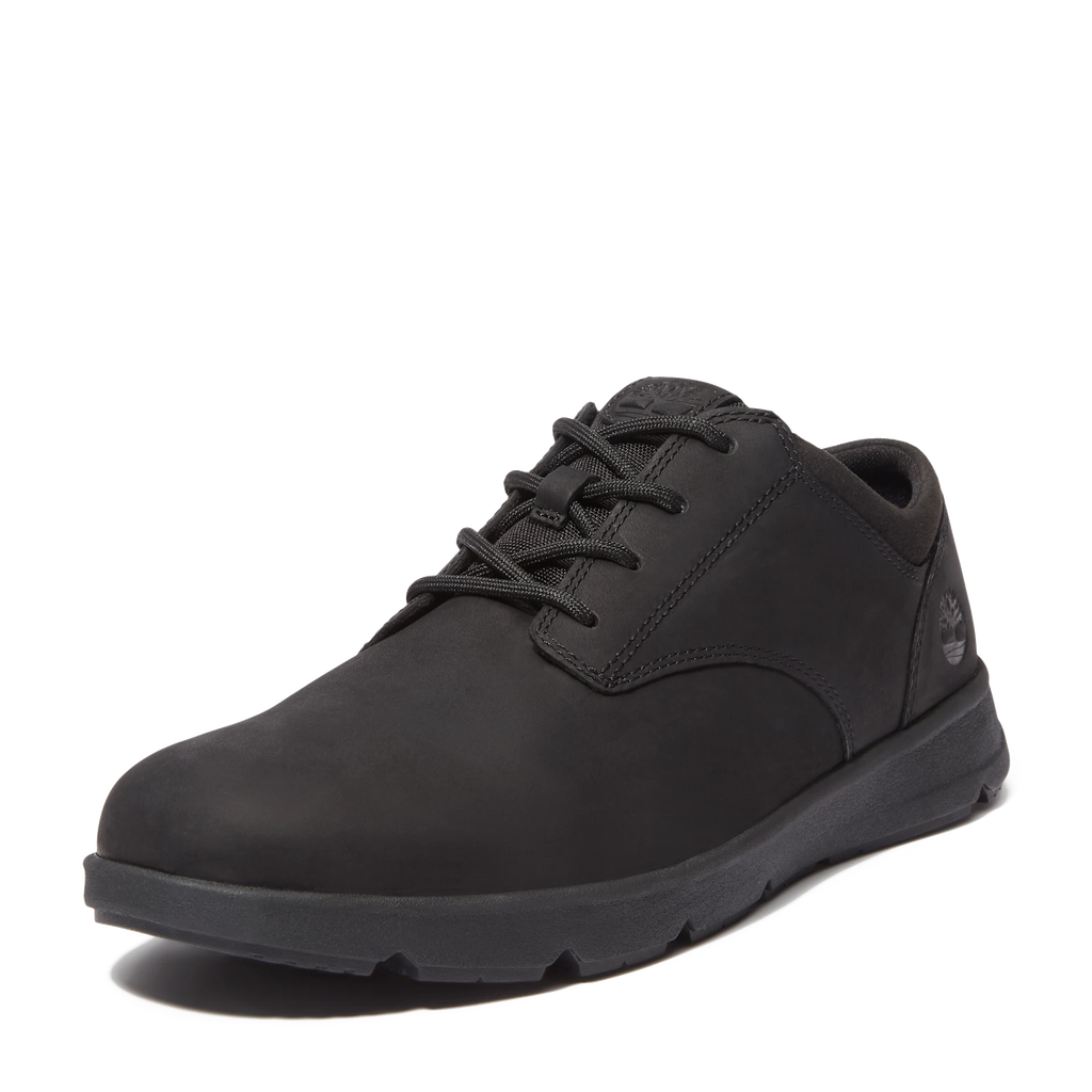 Timberland TB0A6C8EEL31 PARKER STREET LOW LACE UP SNEAKER BLACKOUT NUBUCK