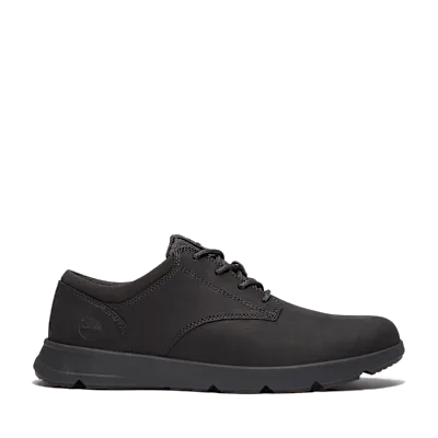 Timberland TB0A6C8EEL31 PARKER STREET LOW LACE UP SNEAKER BLACKOUT NUBUCK