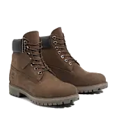 Timberland TB1100012141 Premium 6 INCH LACE UP WATERPROOF BOOT BROWN