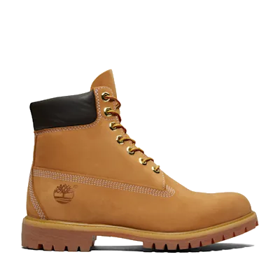 Timberland TB1100617131 Premium 6 INCH LACE UP WATERPROOF BOOT WHEAT