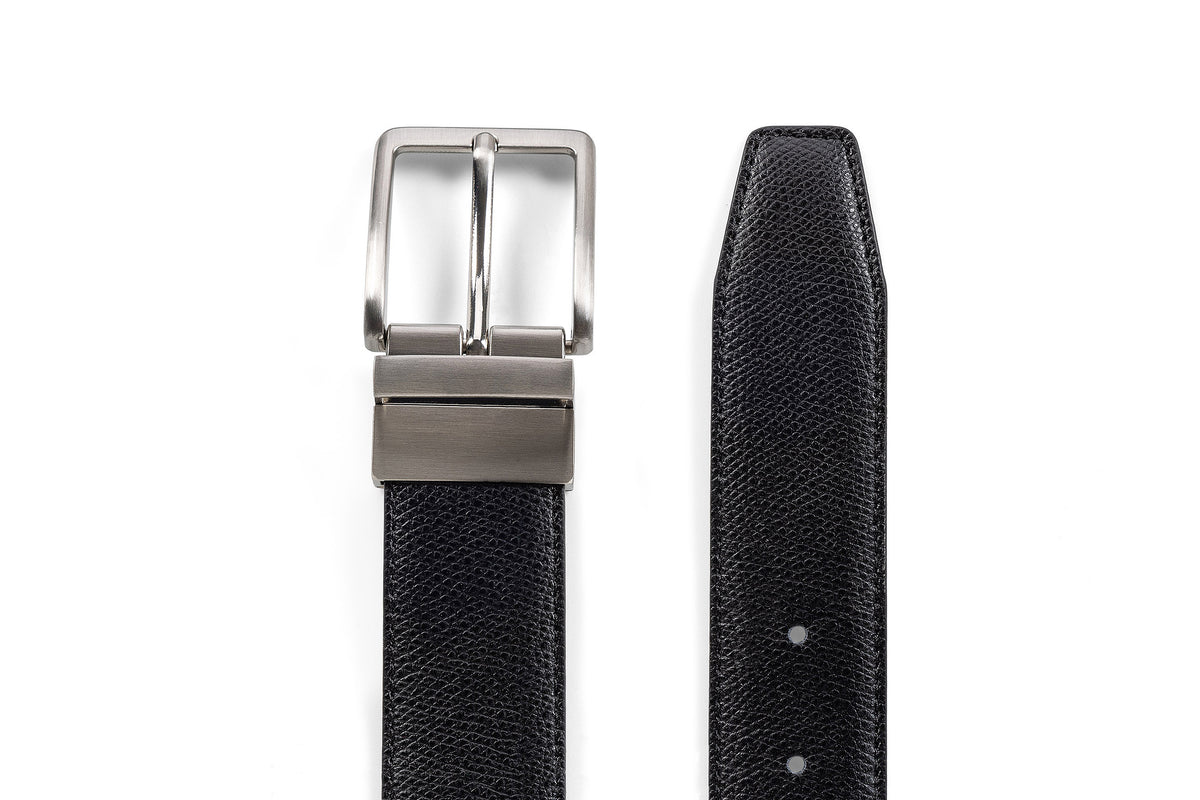 Geox U35K5J MAN ACCESSORY - BLACK/COFFEE