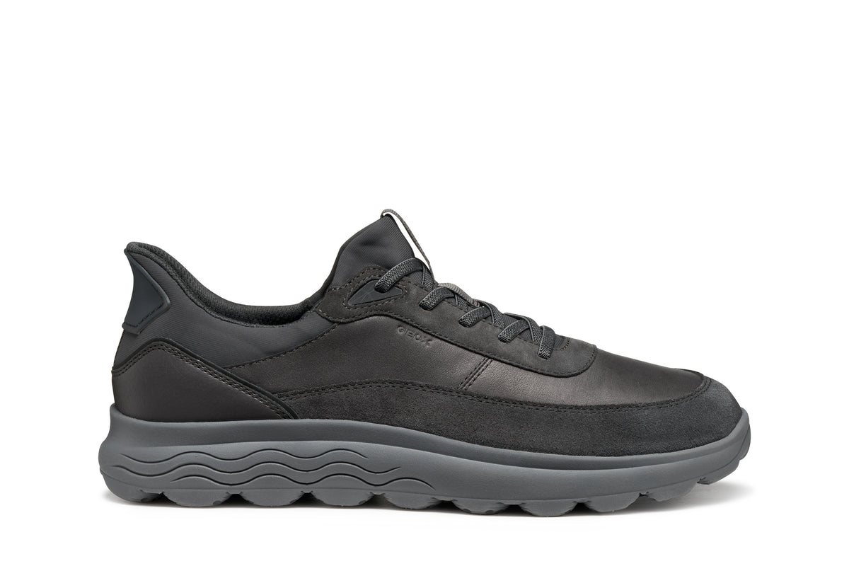 Geox U56MPA U SPHERICA PLUS A - NAPPA+SUED - GRAPHITE