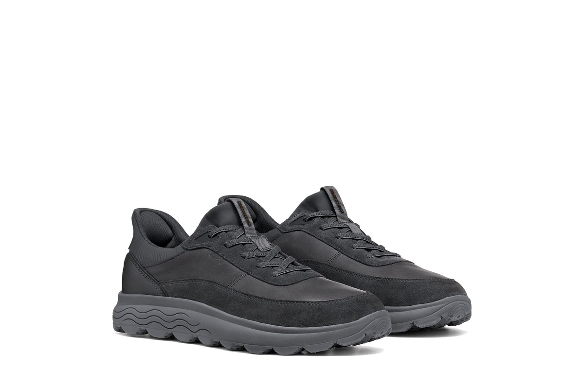 Geox U56MPA U SPHERICA PLUS A - NAPPA+SUED - GRAPHITE